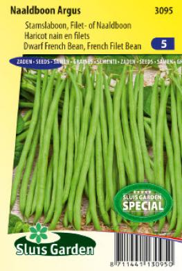 Bush Bean Argus (Phaseolus) 150 seeds SL